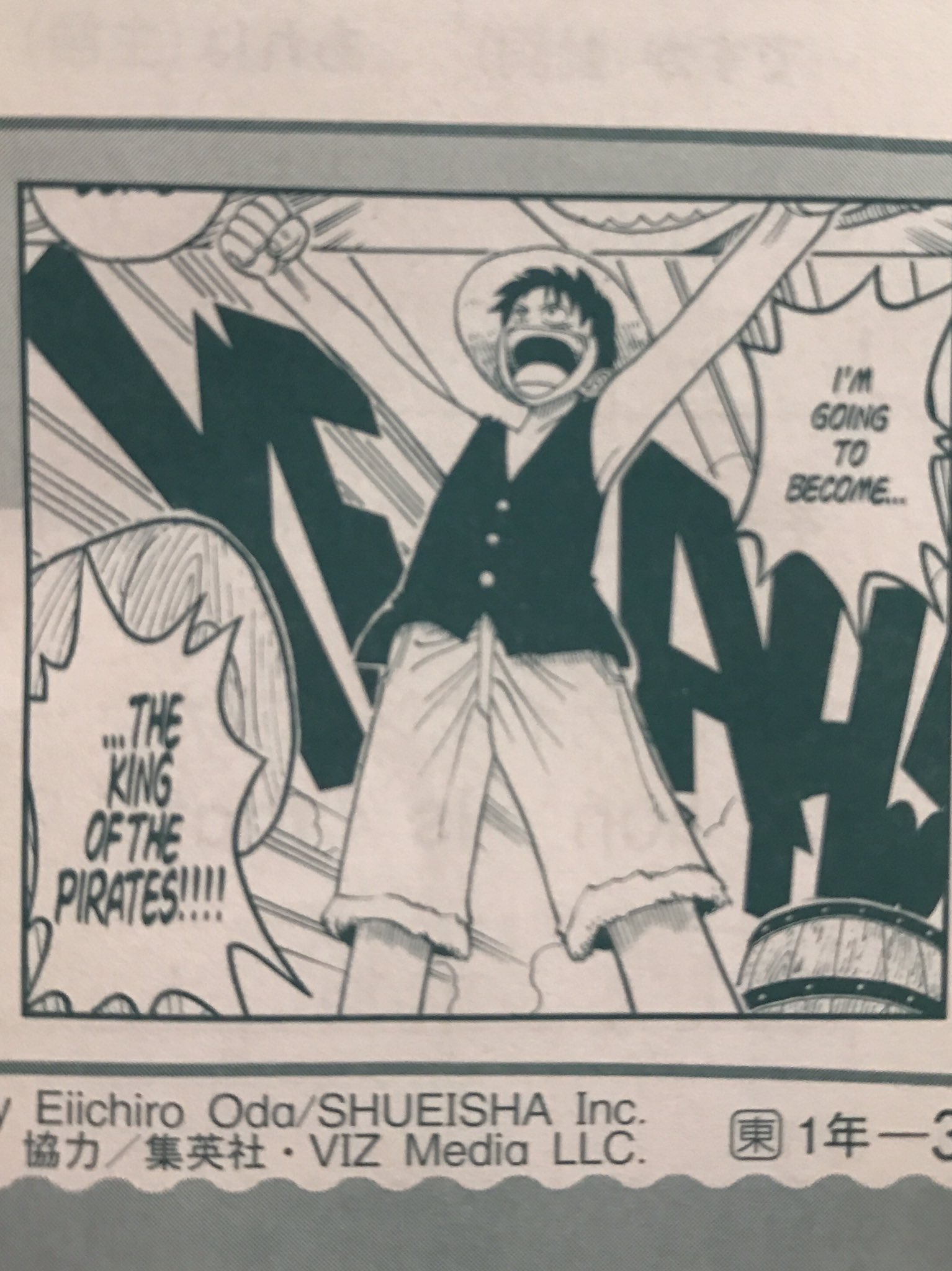 Twitter 上的 みるこ こみるこ次回は多分cmes 学校の英語のドリルの端っこになぜかワンピースシリーズw 海賊王に オレはなる って言うセリフとルフィ探しに来た敵キャラのセリフ あなたはどこですか 麦わら帽子さん って T Co Xdlgutcuus Twitter