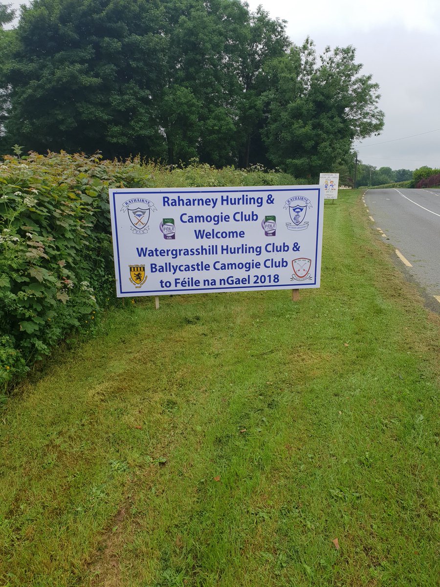 RaharneyHurling's tweet photo. A big thanks to all volunteers who have joristown in great shape for feile. Looking forward to meeting @WatergrasshillG @McQuillanGAC next Friday afternoon. https://t.co/6AtoqRHFzh