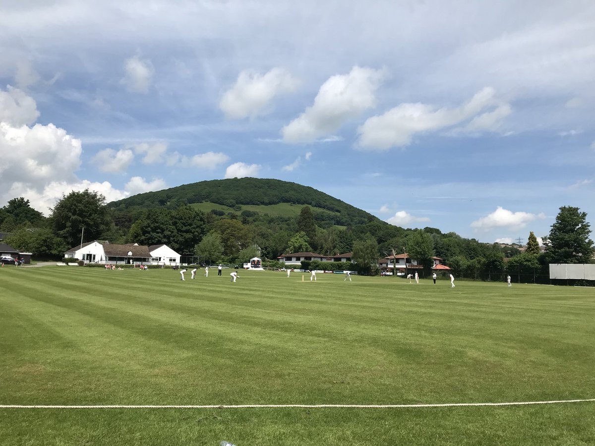 @Cricket_East @BedsCricket #U14 #CountySquad playing their #International against @CricketWales #U14 at the #beautiful #picturessque #Abergavanny @visitwales