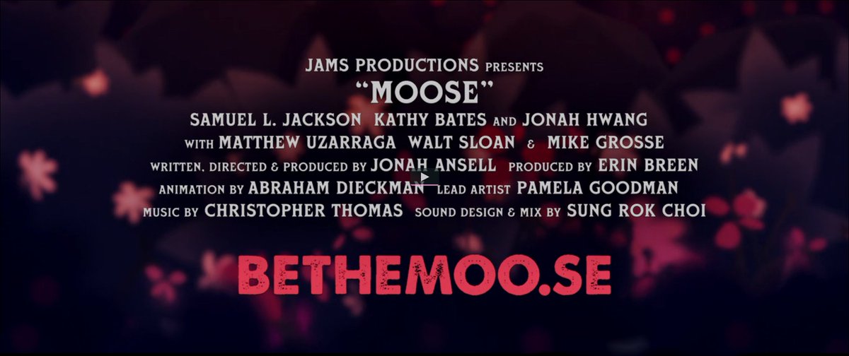 waltsloan's tweet photo. Last night, at the AT&amp;T Shape event at Warner Brothers Studios in LA, the animated short film Moose was winner of an AT&amp;T Film Award.  I was fortunate to provide the voice of one of the characters in this wonderful film. https://t.co/lBOorUmVTK