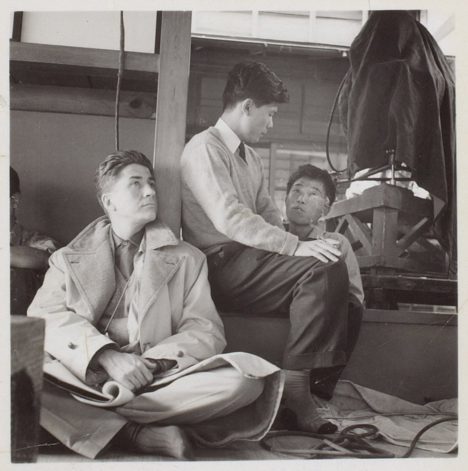 The Daily No Twitter Alain Resnais On The Set Of Hiroshima Mon Amour 1959 Photo By Emmanuelle Riva T Co Lan3geq9fp Twitter