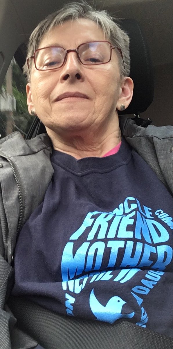 anetto's tweet photo. Car selfie. Heading for #walktofightarthritis. If you did not donate, there’s still time. https://t.co/IOF4elB67l