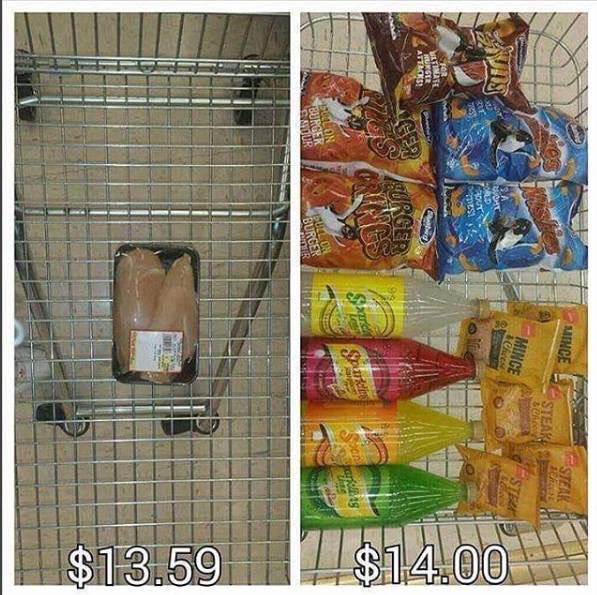 WendyNeumann1's tweet photo. How true is this!  What’s your weekly food budget? Mine is $30 so very hard to eat healthy, when healthy is so much more! https://t.co/qdnpt6awld