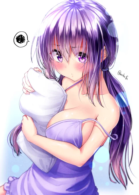 寝る前の女の子らくがきです 