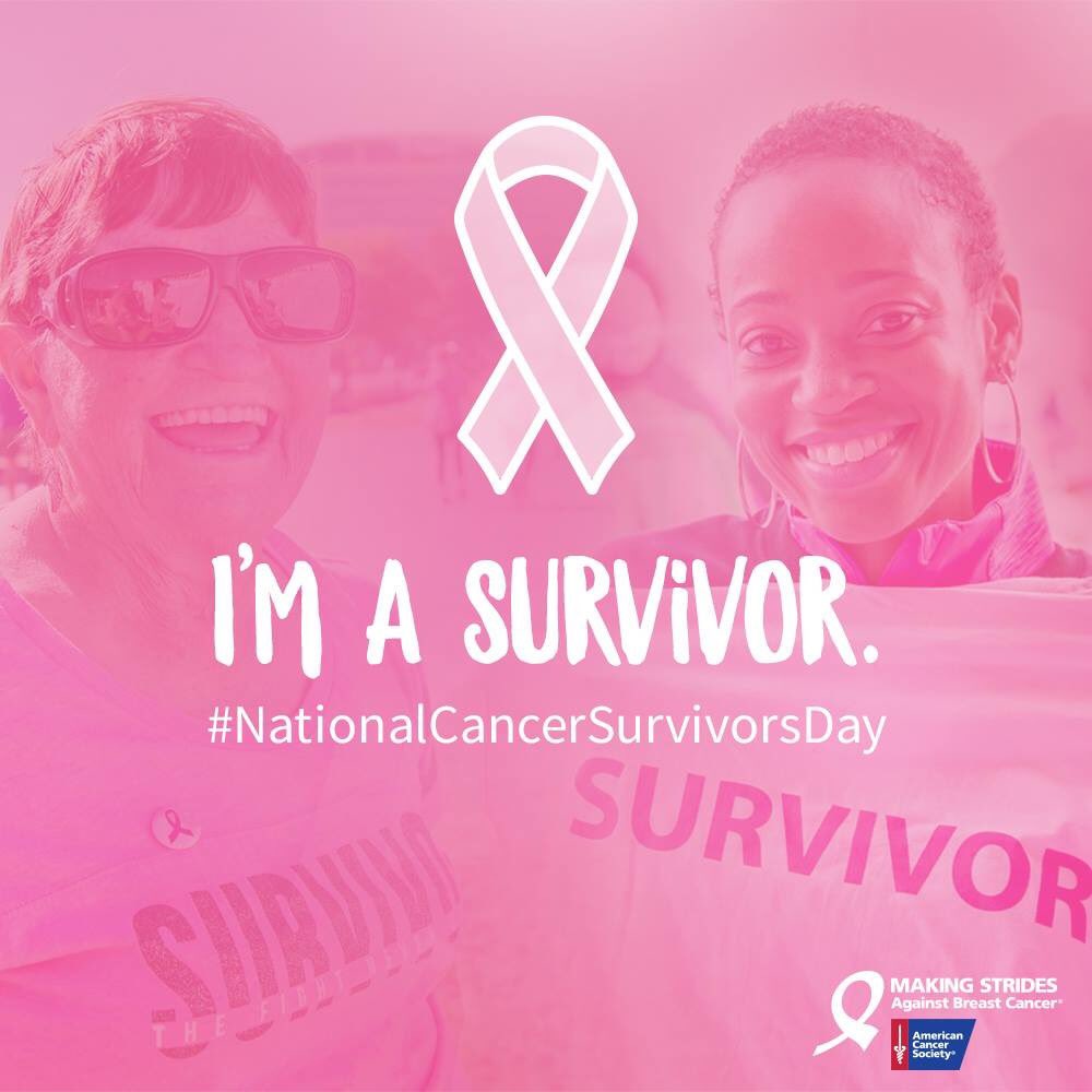 PghStrides's tweet photo. This #NationalCancerSurvivorsDay, we celebrate all who have survived cancer and we commit to saving more lives from cancer. https://t.co/3kyFXyELvm