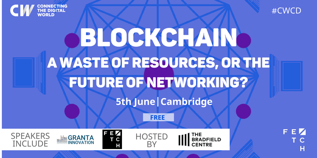 AWRix's tweet photo. Our @cambwireless #CWCD event next week in Cambridge on #blockchain &amp; #DLT with @fetch_ai is now fully booked.

Can't come but want a copy of the slides? Subscribe at https://t.co/jlATR8qHJU

Or join the waiting list at https://t.co/z6chgIZQjT https://t.co/0mrwwK7OaH