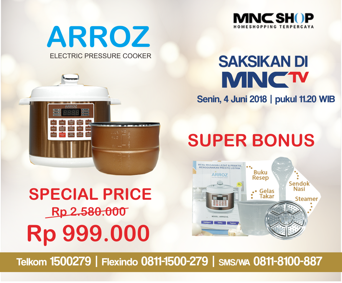 Hasil gambar untuk Arroz Pressure Cooker mnc shop