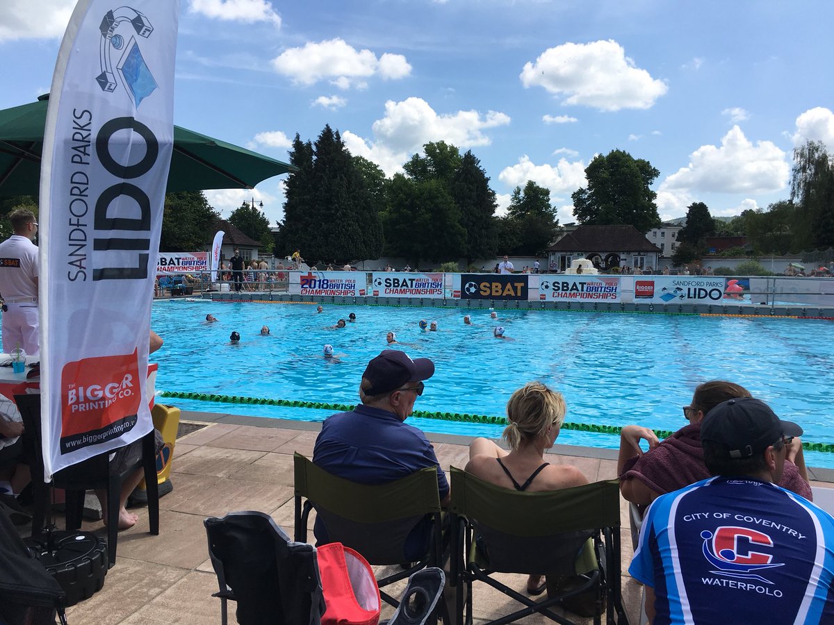 #waterpolobritishchamps this is how #waterpolo should be played &amp; watched #sunshine #outdoors #cheltenhamlido