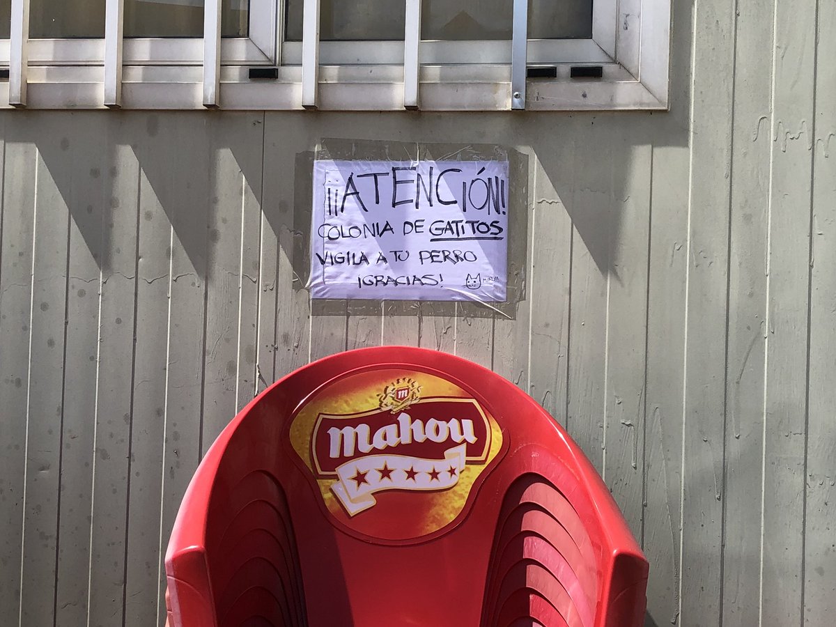 ABAGColectivo's tweet image. Gracias @getafevecinal por el detallazo que tuvisteis ayer protegiendo a una colonia felina y a sus crías. Gente como vosotr@s es necesaria para este municipio de #Getafe. Demostráis con este gesto que sois muy empáticos y defensores de todos los seres vivos. #noalmatratosnimal.