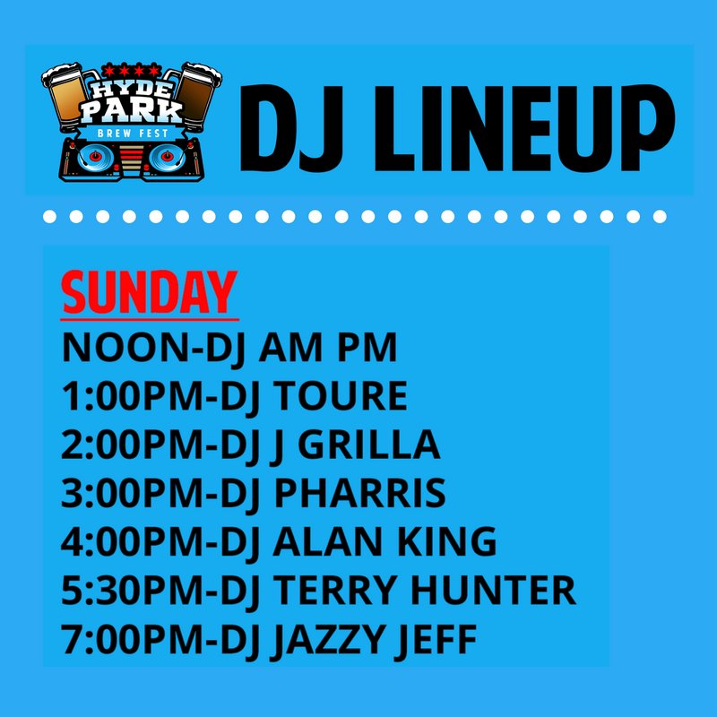 HPSummerFest's tweet photo. Our DJs brought the house down yesterday! Do yourself a favor. Save this lineup, text and call everyone you know. Last day to JAM. IT. OUT!!! ARE YOU READY??? #LetsGo #hpbf2018 https://t.co/59MTgjIiD2