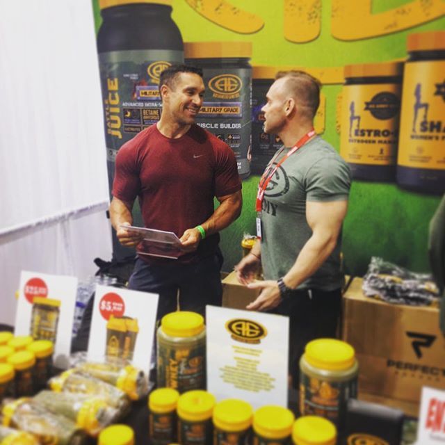 advancedgenetic's tweet photo. Team meeting with CEO @chrisjohnson_ifbbpro and @gregdoucetteifbbpro. There’s a lot of accumulated knowledge between these two. No doubt an informative conversation for any flies on the wall. 🕷🦗🐜💪🏼
@toprosupershow #toprosupershow #agarmy #coach #… https://t.co/7xLiMLzaC0 https://t.co/JMRmtoGPDQ