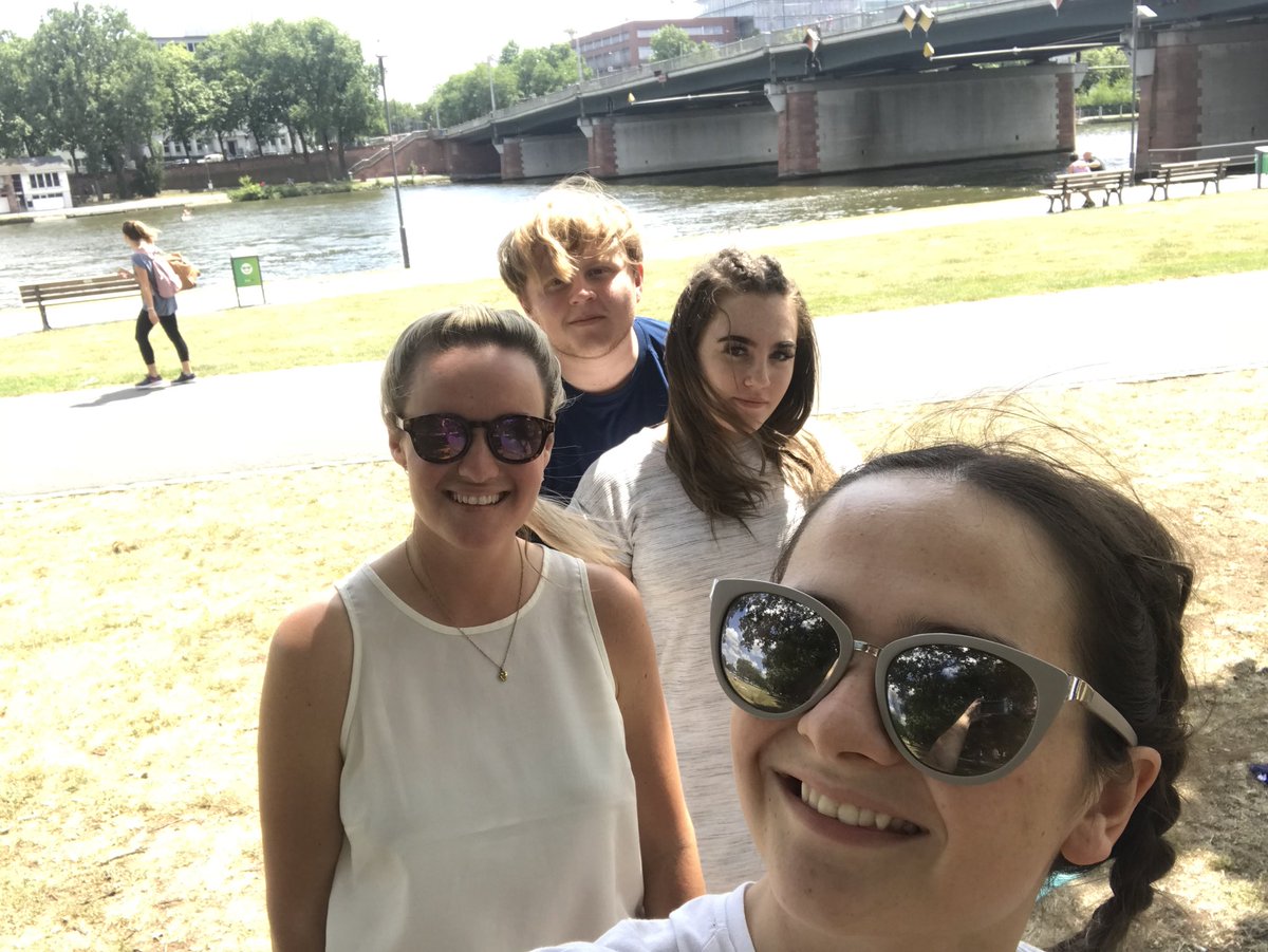 TheIncl_Network's tweet photo. A day in Frankfurt before heading home tonight. What a week it has been @yes.forum #EYE2018 #YourEP https://t.co/WrtvLLavmp