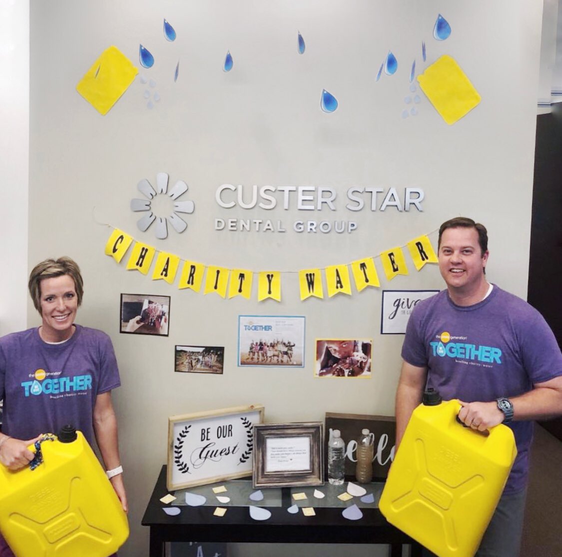 Our unbelievable friends at <a href="/smilegen/">Smile Generation</a> have 759 dental offices across the country fundraising for clean water right now! They've raised enough to give clean water to 16,298 people in need, and they're still going. Unreal. Thank you, <a href="/smilegen/">Smile Generation</a>, for your commitment to clean water.
