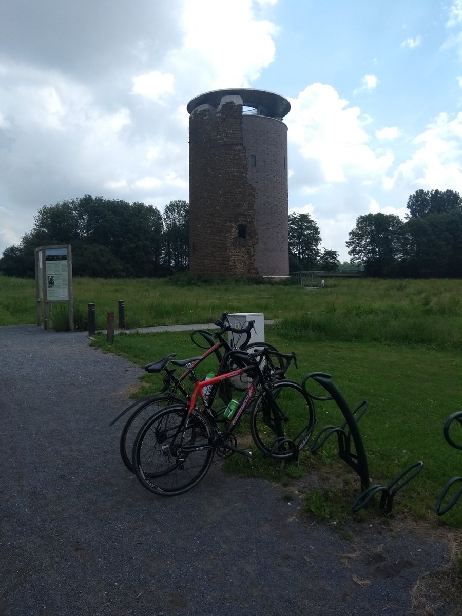 Op #wereldfietsdag (#WorldBicycleDay) de Maagdentoren in Zichem bezocht. Fantastisch ritje met de fiets!