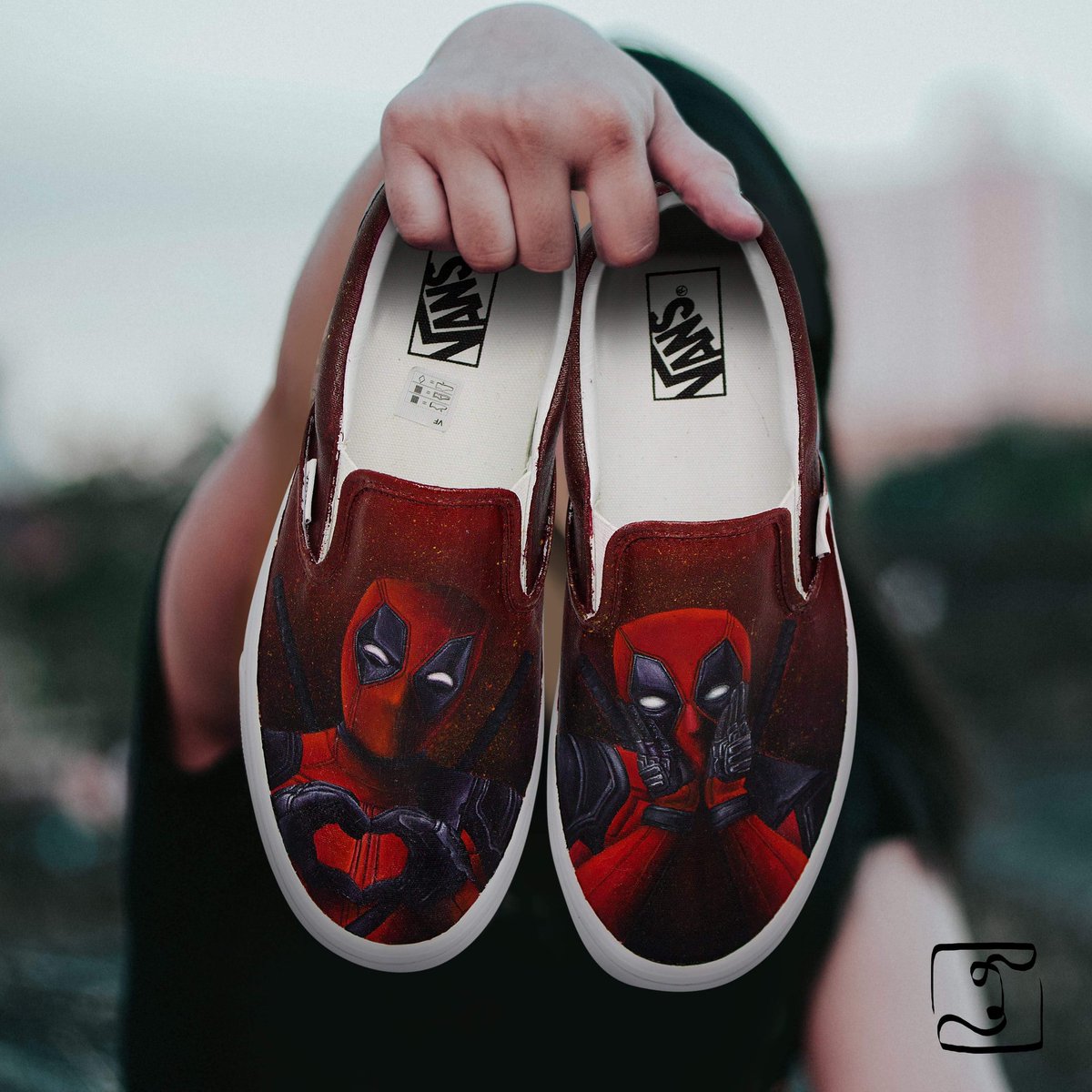 custom marvel vans