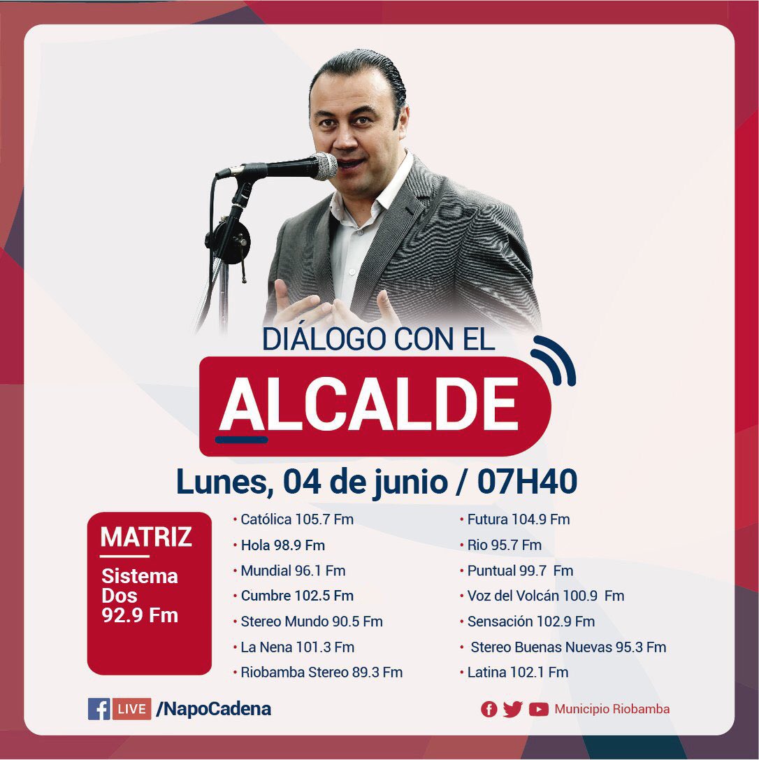 Radio Ciudad Riobamba (RadioCiudadRio) Twitter