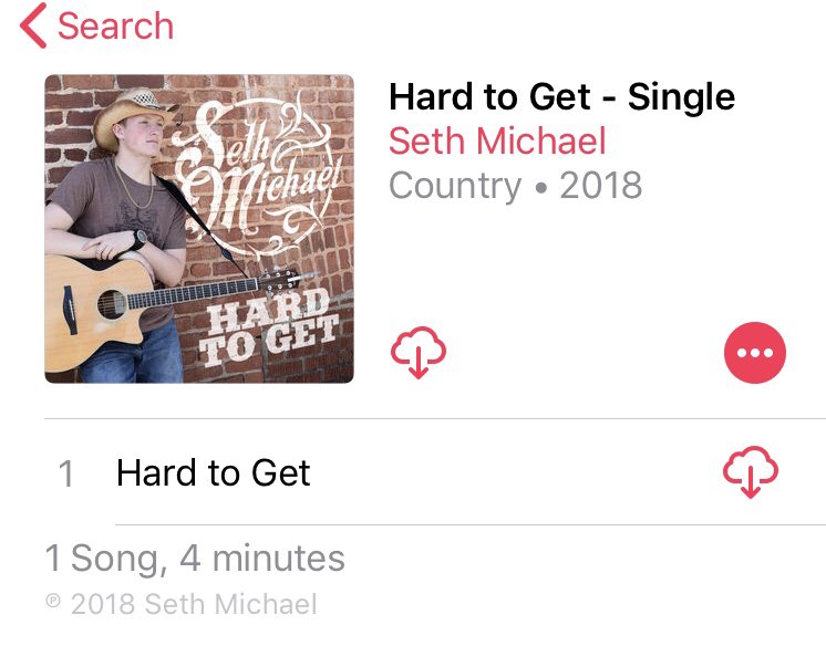 Our amazing family friend Seth Michael just debuted his first single #HardToGet today! 

<a href="/jameysandy/">Sandy Zimmerman</a> So excited for you’re 🎸Future Country Music Star 🎸

Produced by Nashville’s <a href="/RedRidgeEnt/">Red Ridge Entertainment</a> 🎼

Check it out on <a href="/AppleMusic/">Apple Music</a>