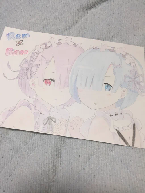最近描いた絵です!
めぐみんは途中ですが、、、
すぐ完成させます!
#絵描きさんと繫がりたい 
#上手い下手置いといて私の絵好きだよって言ってくれる人RT 
#このすば 
#レムラム 
#リゼロ 
#ポケモン
#レックウザ
#オリジナル絵 
