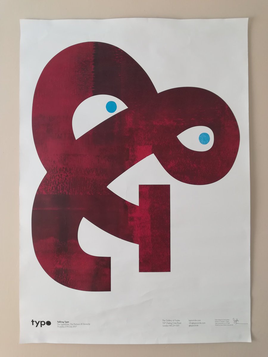 thornemedia's tweet photo. .@DesignMuseum @the_partners @SuperunionHQ #FontSunday #microtomassive Ampersand: micro to. Well... massive! https://t.co/AQjDb6T7Iq