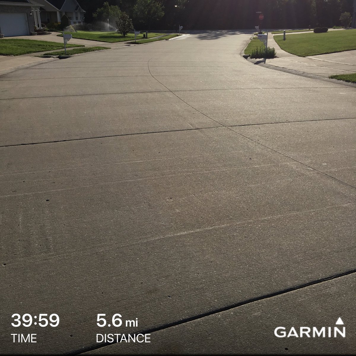 BeastmanWins's tweet photo. What’s that noise? Oh, it’s the road calling my name. Time to #run. I will ignore that red octagon ahead because this #Beastman is moving. #braincancerwhat https://t.co/zU2IaFg6qg