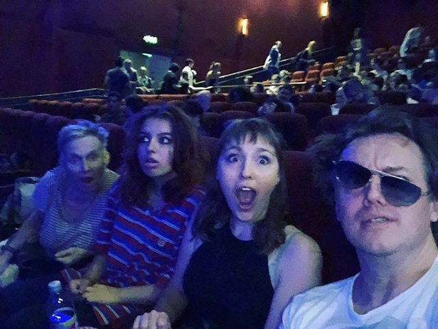 h2smpodcast's tweet photo. About to see a SURPRISE film ... had better be good ... it’s 30 degrees outside ... 🎬🎬 https://t.co/ig05IzivfQ https://t.co/GQaf19HGhv