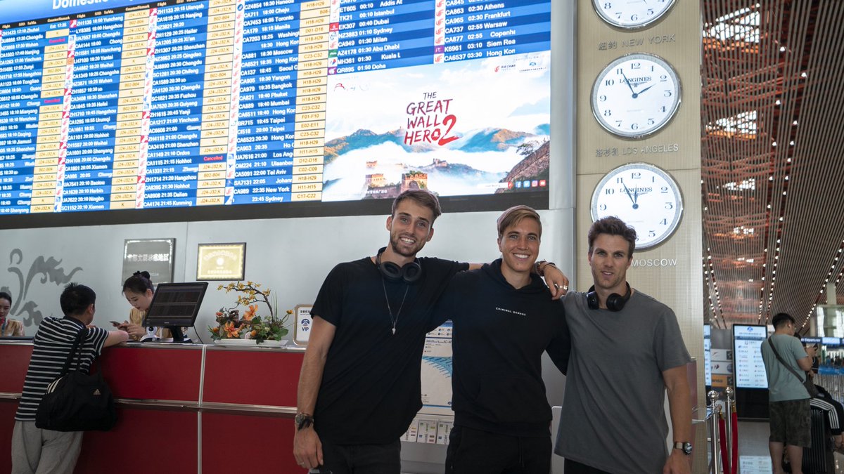 VisitBeijingcn's tweet photo. Say hello to our Great Wall Hero @samkolder and his team! We’re now heading to Mutianyu Great Wall, ready to channel our energies on the world’s longest wall ! #GWH2
Be the next Great Wall Hero: https://t.co/mMlWzfW7k3
Sponsored by @airchina https://t.co/5nvk39MRa3