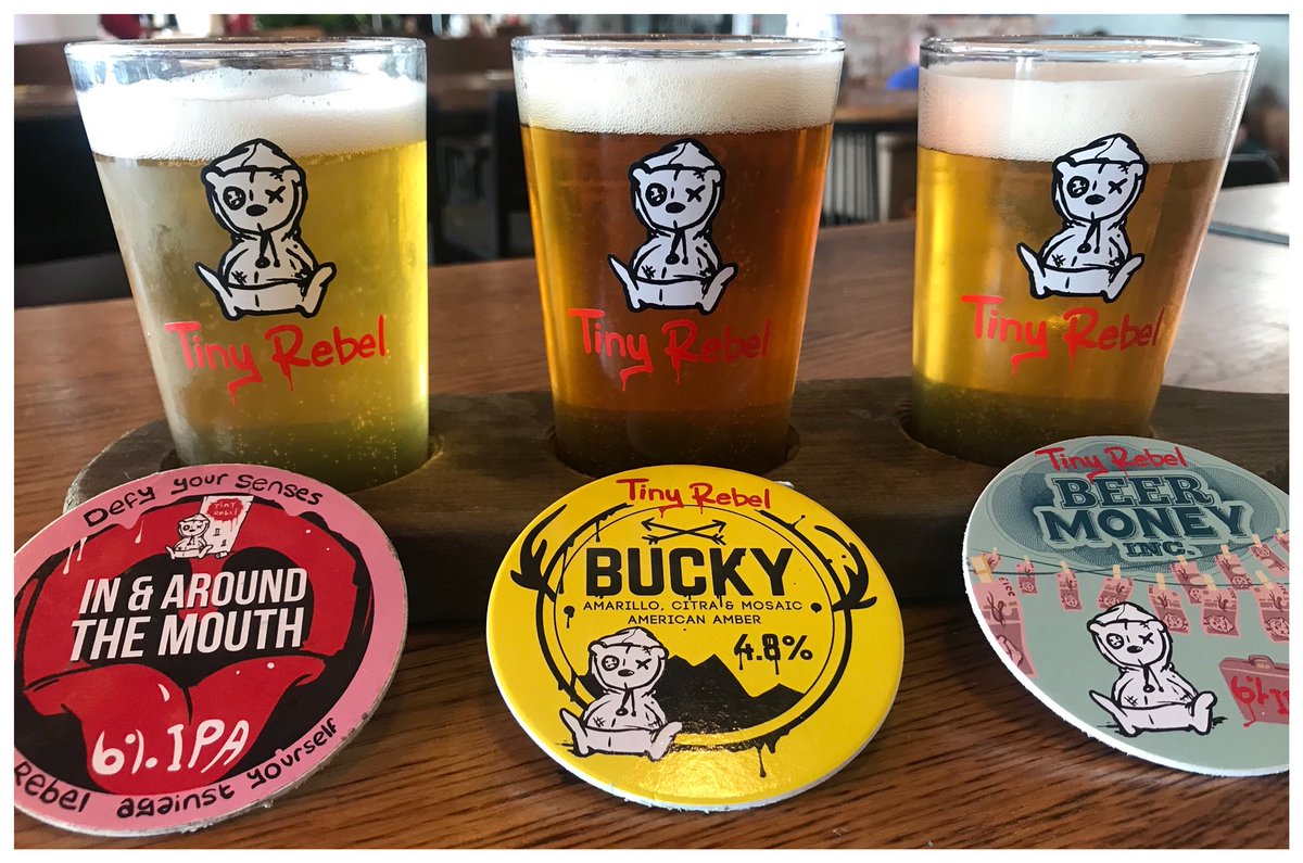 TRBreweryBar's tweet photo. Sunday’s... perfect day to try a beer or 3! Plenty of choice what’s your favourite?
#inandaroundthemouth #bucky #beermoney #iaatm #citra #mosaic #sunday #sundayfunday #sundayvibes https://t.co/YnH5Cf7u3J