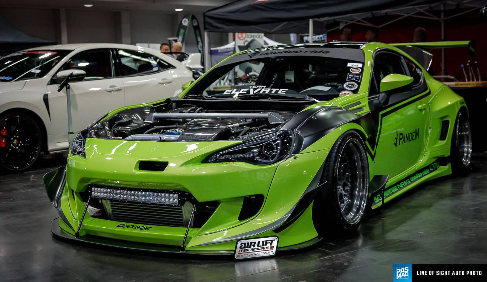 subaru brz green