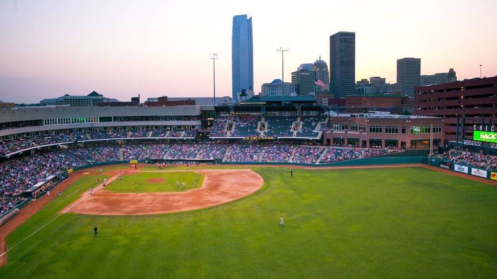 #Bricktown is home to the OKC Dodgers - the Los Angeles Dodgers minor league baseball team. Catch a game while you're in town! <a href="/okc_dodgers/">Oklahoma City Dodgers</a>