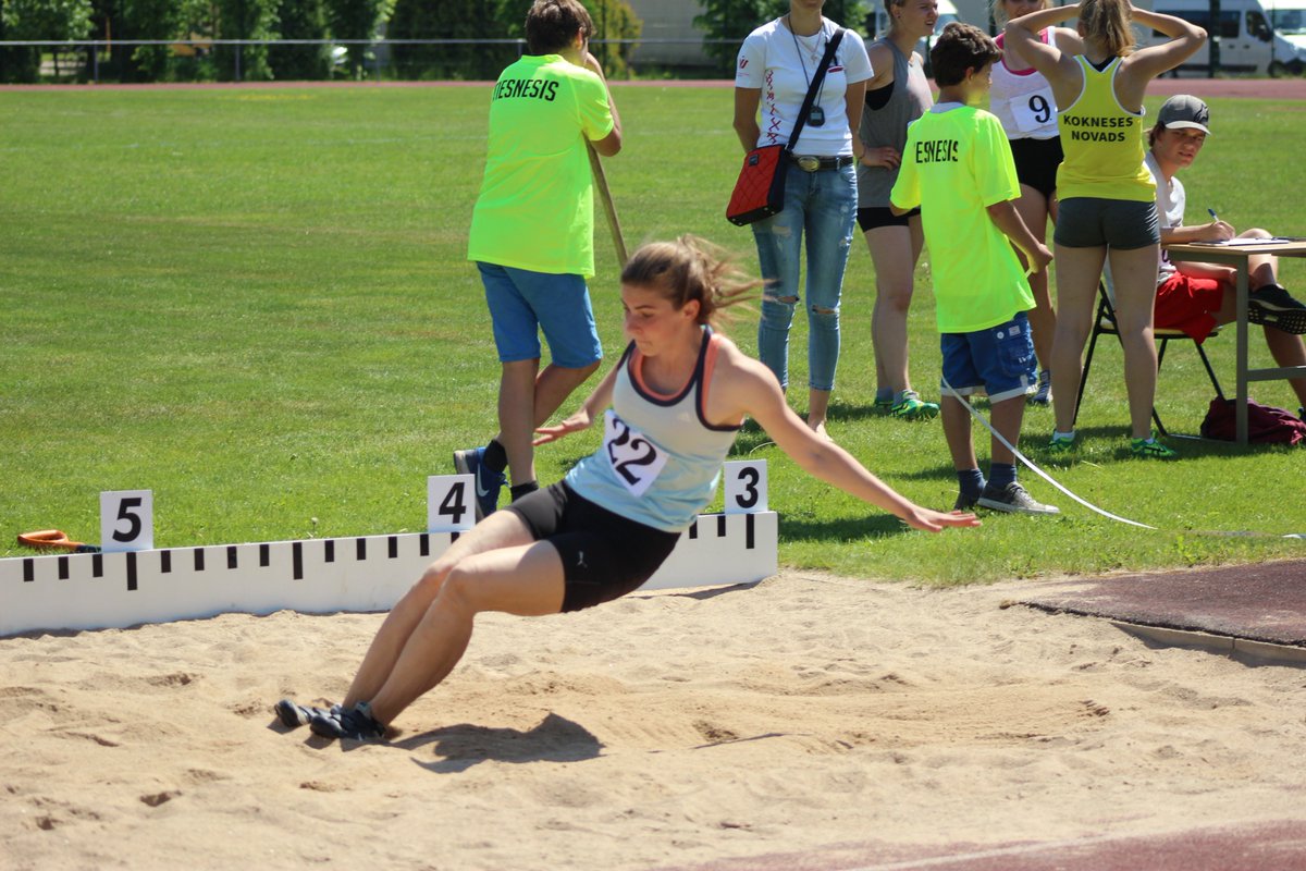 Spartakiādes vieglatlētika Koknesē- lssf.lv/spartakiades-v…