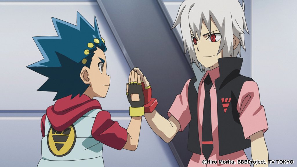 Beyblade Official On Twitter Shu And Valt Forever Friends And Rivals 