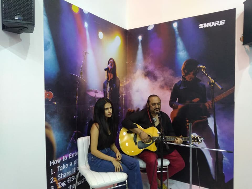 SunInfonetAudio's tweet photo. Glimpse from Palm Expo 2018. Exhibited Latest Technology, Gears, Integration from renowned Brands Shure, Meyer Sound, Allen & Heath, Quest Engineering and Audio Focus. Presence of #LesleLewis and Abhijeet Sawant made this event memorable. #SunInfonet and #ShureMea also distribute https://t.co/YSdY5gn5nv