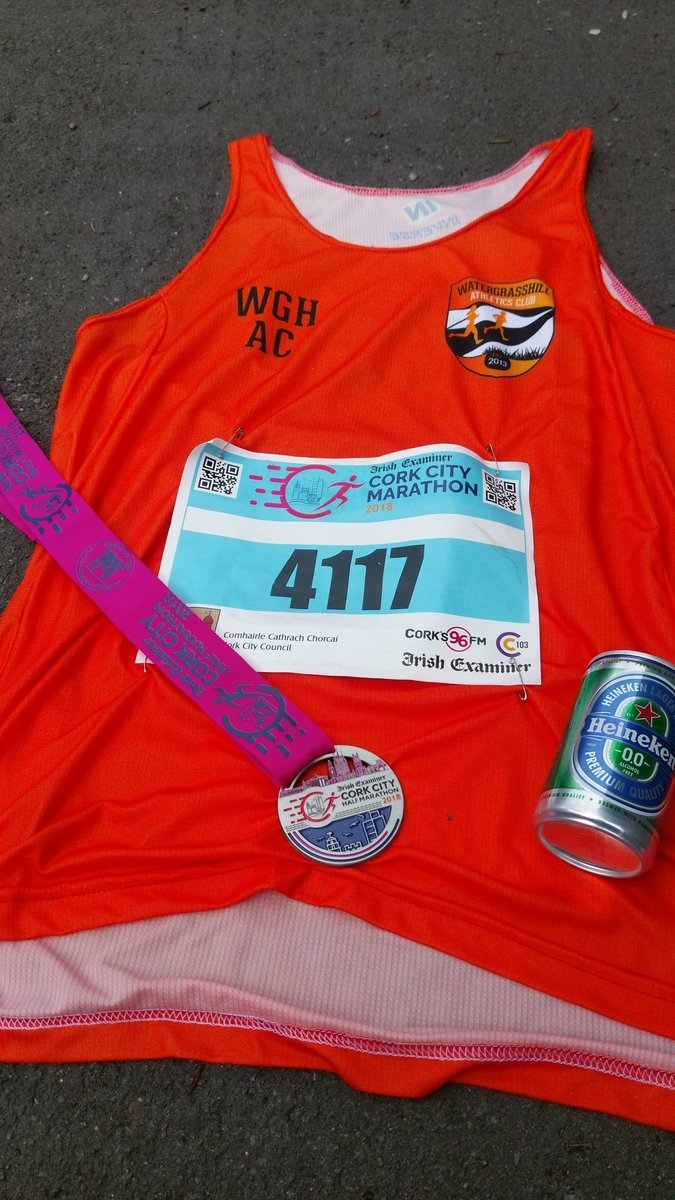 incy6983's tweet photo. Done and dusted half marathon and new pb 1:23 ....pints are calling https://t.co/9m4MsUBCn8