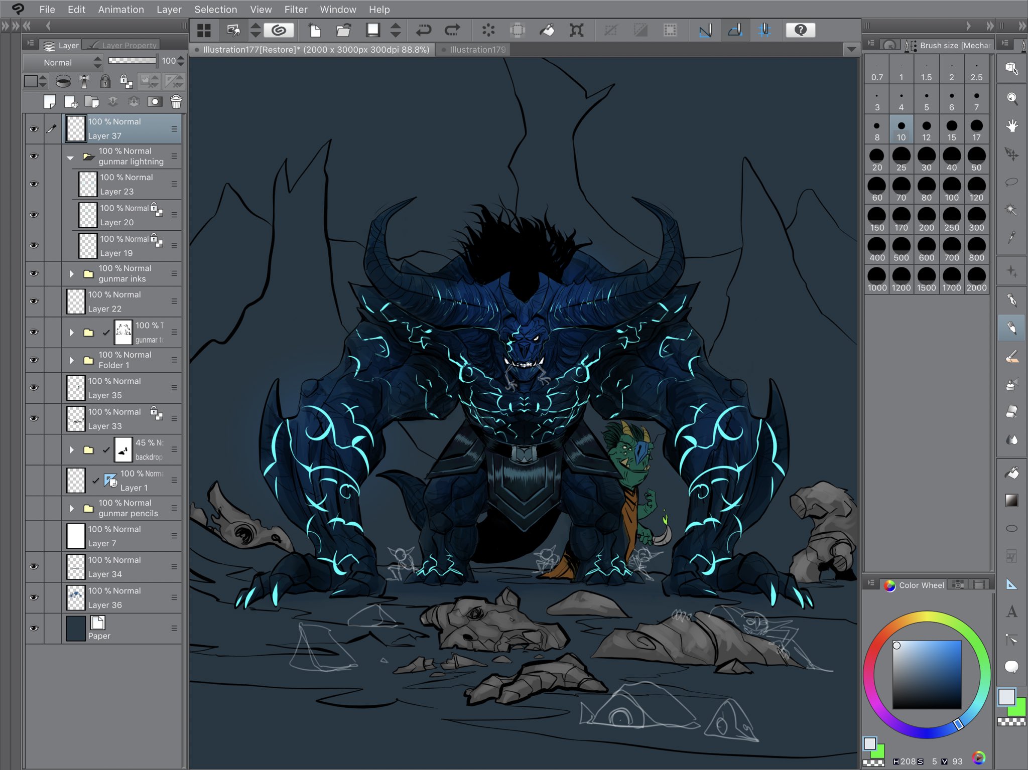 Simon Sherry on X: Don't know when I'll finish that #gunmar background, so  here's a version on transparency for your desktop #trollhunters #monster  #fanart #illustration #freebie #wallpaper  / X