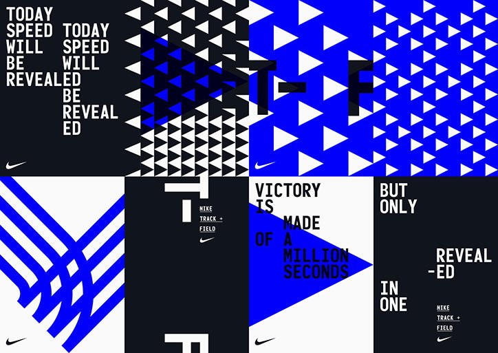 It's Nice That Twitter: "Studio Build updates Nike's Track + Field branding with bold and energetic visuals and triangular forward arrows &gt; https://t.co/OM1Dm1wzud / Twitter