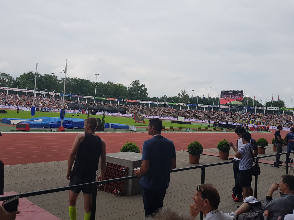 EventsIT's tweet image. Op de tribune bij #FBKGAMES; de estafette teams lopen! Ticketing loopt ook lekker en nu samen @cm_nl naar wedstrijden kijken!