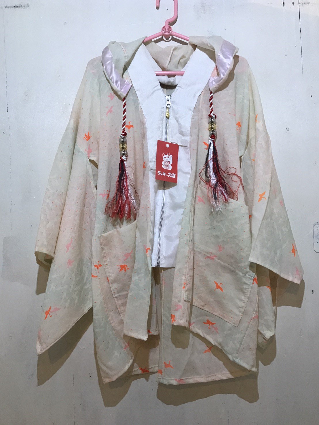 SALE/104%OFF】 絶滅危惧種 ラッキー大吉 羽織アウター tdh