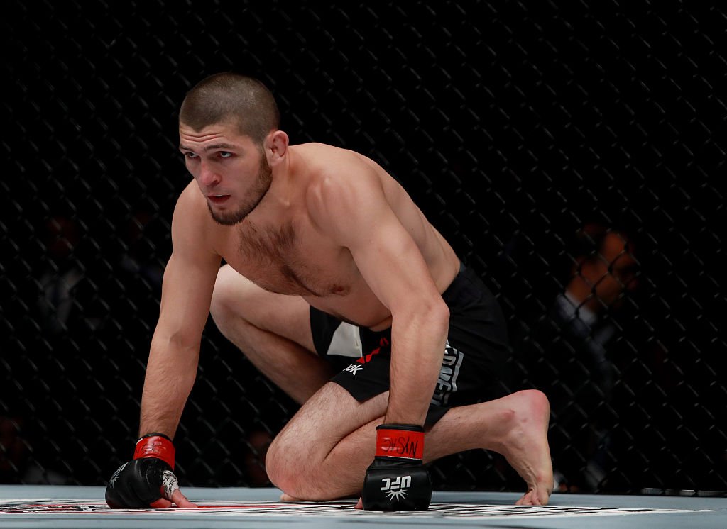 BleacherReport's tweet photo. UFC has shelved plans to organize a mini-tournament in the lightweight division that would have pitted Conor McGregor, Nate Diaz, Georges St-Pierre, and Khabib Nurmagomedov against each other, per @arielhelwani https://t.co/lG6hpznhuR https://t.co/BQvuglYUHJ