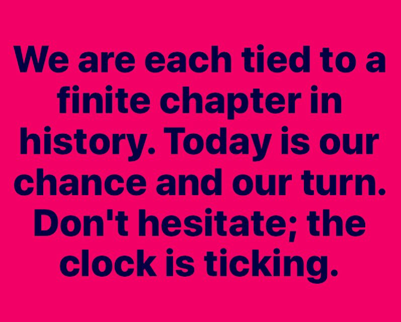 It’s our turn. 
Let’s go make our history! 

#inspired
#empowered
#ChangeTheWorld 
#joinus
#educators
#EdChat #edchatie #EdChatEU #edchatnz #edchatde #edchatoz 
@ESSDACK 
#sunchat