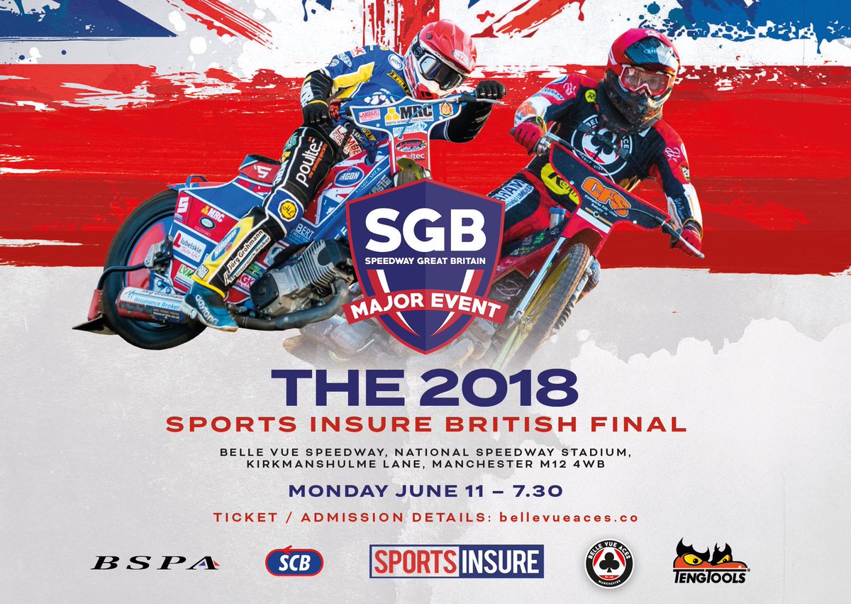 WE’RE FEELING GENEROUS!
So we’re giving away another pair of tickets to next Monday’s British Final!
Simply RT this post before 6pm on Tuesday (June 5) to be in with a chance of winning!