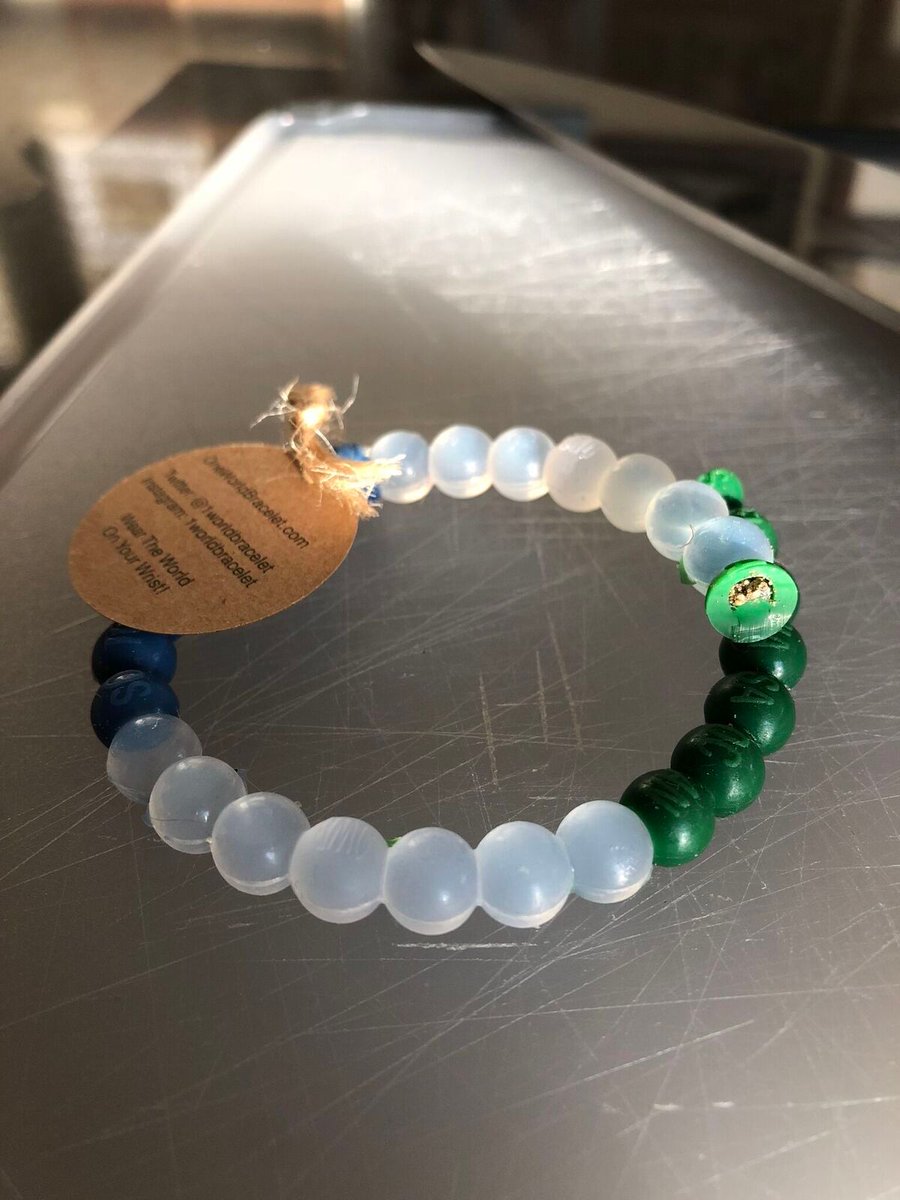 People sometimes ask if we really put soil and water into our bracelets, and the answer is yes! #oneworldbracelet