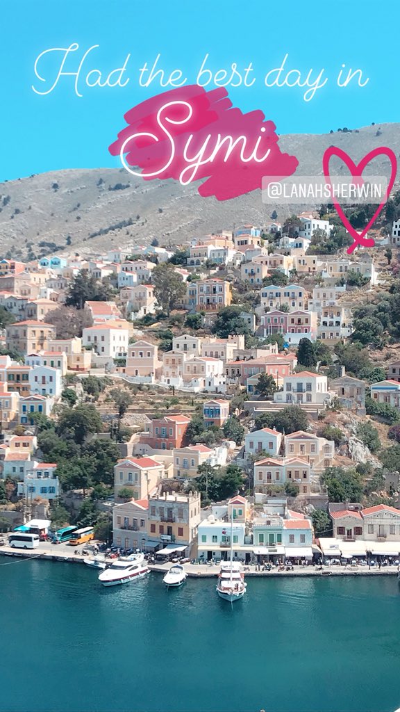 lockthemap's tweet photo. Seriously though, how pretty is this village on the north of Symi island?  The hillside houses are so colourful and bright. Take a steep climb to the top for the best photos! https://t.co/K0DRL54EhZ