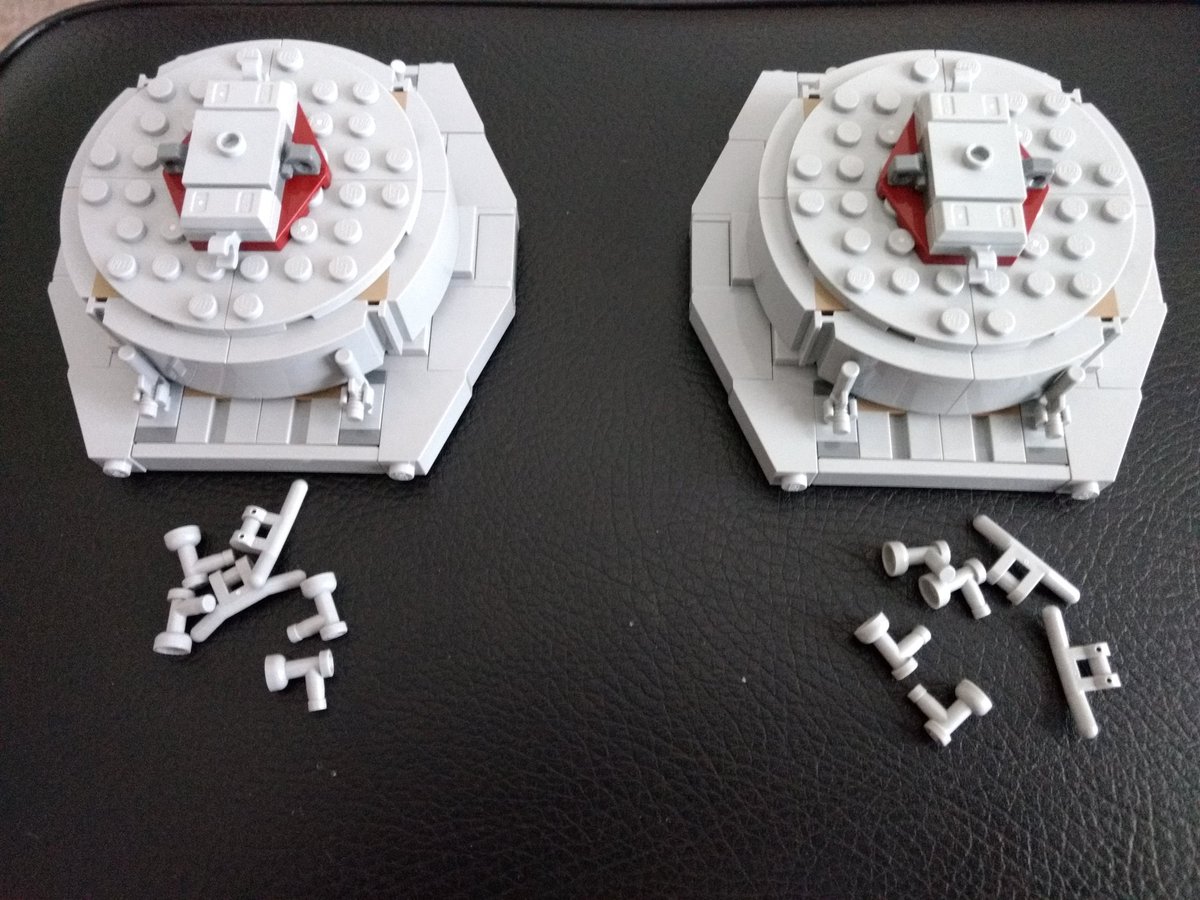 kremlincardinal's tweet photo. Day 13/14: 7,500 pieces and 1,380 steps later, she's finished! 

She may not look like much, but she's got it where it counts, kid.

It was an absolute blast putting this together, listening to Star Wars music or @ForceCenterPod. #BuildingTheFalcon https://t.co/Yi8T0cBqz7