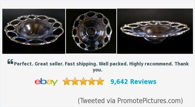 pennipete's tweet photo. Clear Blown Glass Lace Edge 14" Diameter Centerpiece Console Bowl Smooth Pontil | eBay #unknown #laceedge
https://t.co/KL5kiKwaCJ
(Tweeted via https://t.co/GWOYfOdAAu) https://t.co/LHT1ynkCbj