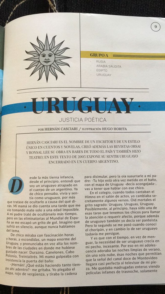 JMCarzolio's tweet photo. Maestro, @casciari es uruguayo! https://t.co/nsXwl7iNXG