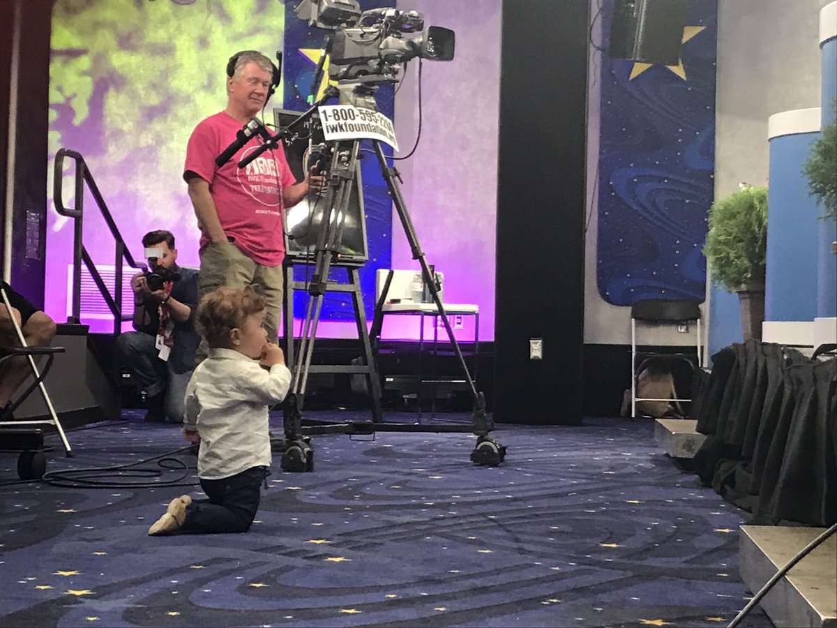 KSundahlCTV's tweet photo. Little Marco is supposed to be on the Telethon now his mom @MariaPanopalis. He has the looks for TV, but seems to prefer being behind the scene. @IWKFoundation #IWKTelethon https://t.co/mZ6K2TiUMl