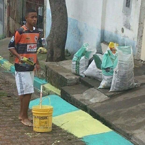 Gabriel Jesus en 2014 vs 2018 🇧🇷👏 

un ejemplo de que no existen sueños imposibles de cumplir. ⚽⭐