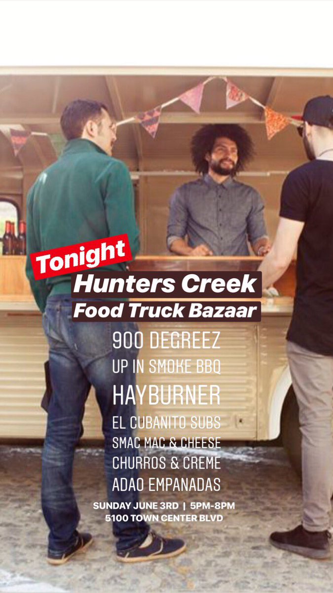 Oh yes we’re back in Hunters Creek-ville-land with some truly great trucks tonight Sunday June 3rd! Details on the flyer y’all: