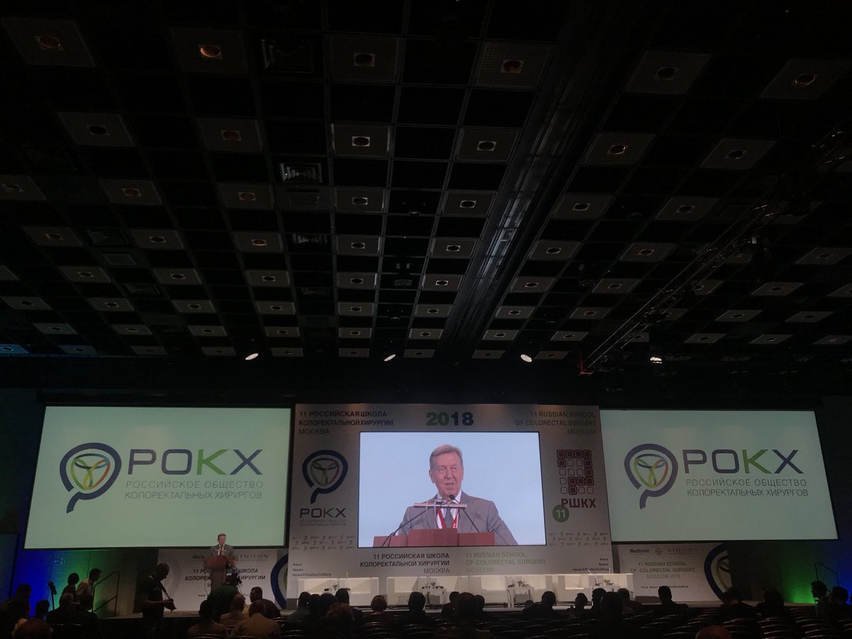 Thanks <a href="/TsarkovPetr/">Petr Tsarkov</a> for your kind invitation and congratulations to you and to the whole organizing committee for this incredible #colorectalsurgery meeting! #RSCS2018 <a href="/RusSocColSurg/">RSCS</a>
