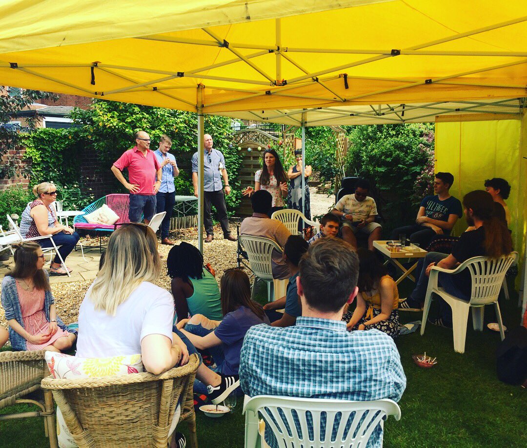 studentsstnics's tweet photo. Awesome end of year BBQ. Great to reflect on such a great year and celebrate all that God has done and look ahead to what is to come #students #bbq #notts #nottingham https://t.co/y85iLizN0V